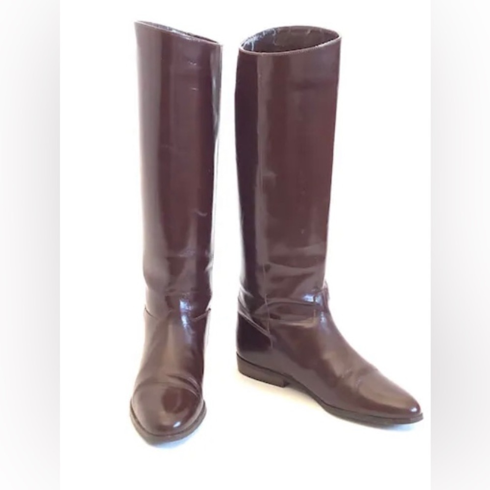 Charles David vintage riding boots size nice